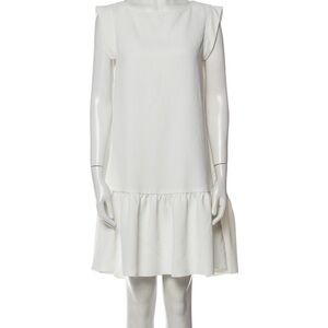 $450 Rachel Comey - Zaza Bateau Neckline Knee-Length Dress
